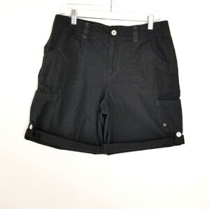 White Stag black shorts, sz 10
